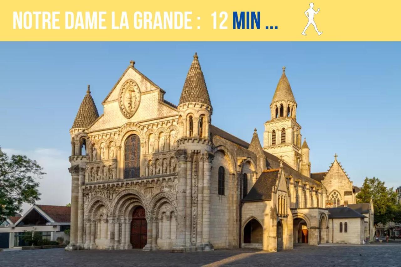Beau-Jean, Un Cocon Sympa 5 Min A Pied Du Centre-Ville, Parking Prive, A 10 Min Du Chu Poitiers Luaran gambar