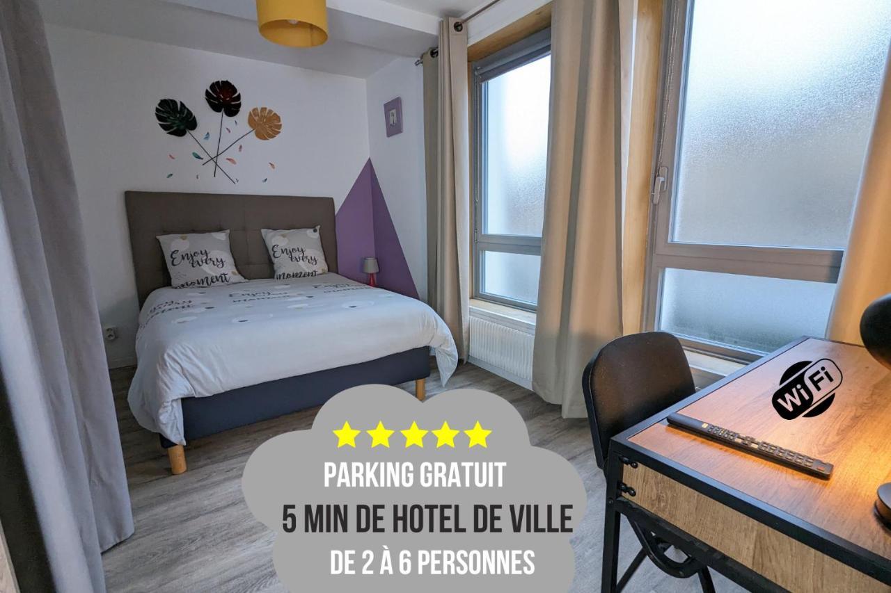 Beau-Jean, Un Cocon Sympa 5 Min A Pied Du Centre-Ville, Parking Prive, A 10 Min Du Chu Poitiers Luaran gambar